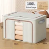 Gris 100L avec fenêtre