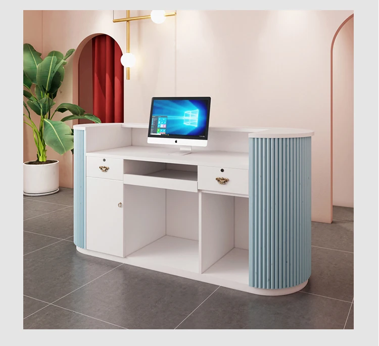 Mini Small Cash Checkout Cheap Hairdresser Hotel Size Hair Salon For