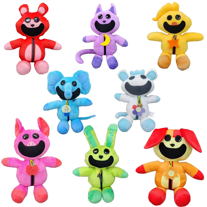 Smiling Critters Hopscotch Catnap Bearhug Plushie Doll Kawaii Stuffed ...