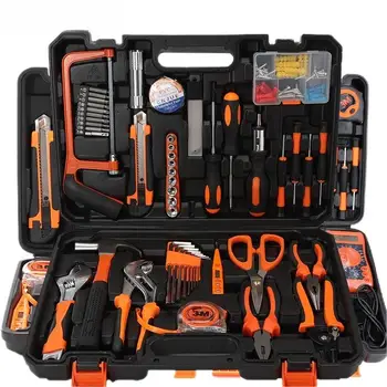 High quality Carbon steel manual tool set household maintenance vehicle hardware electrician auto repair kit