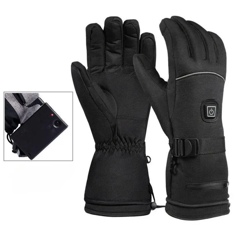 Extreme Cold Weather Battery Operated Heated Liner  Motorcycle Gloves