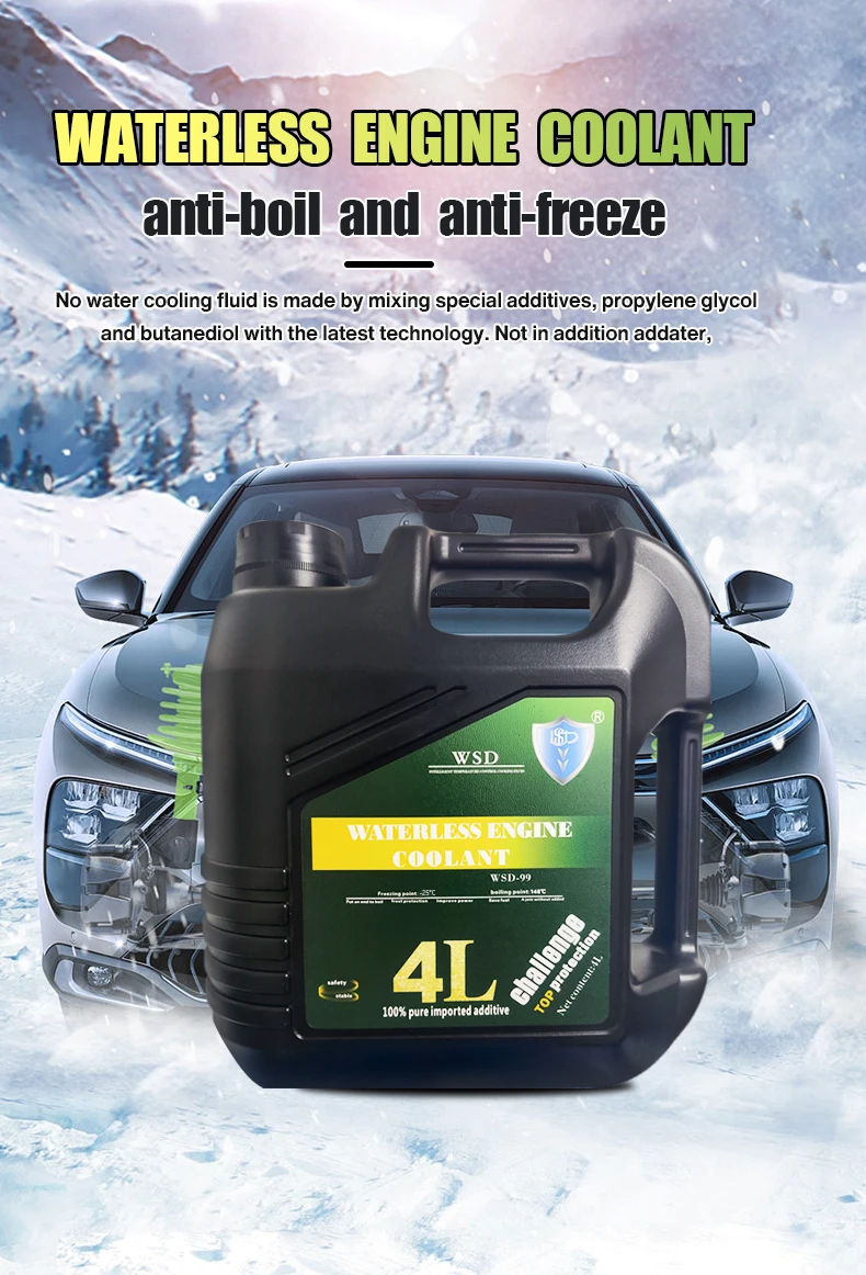 High Boiling Coolant Engine Protection Antifreeze 20 Degrees Celsius