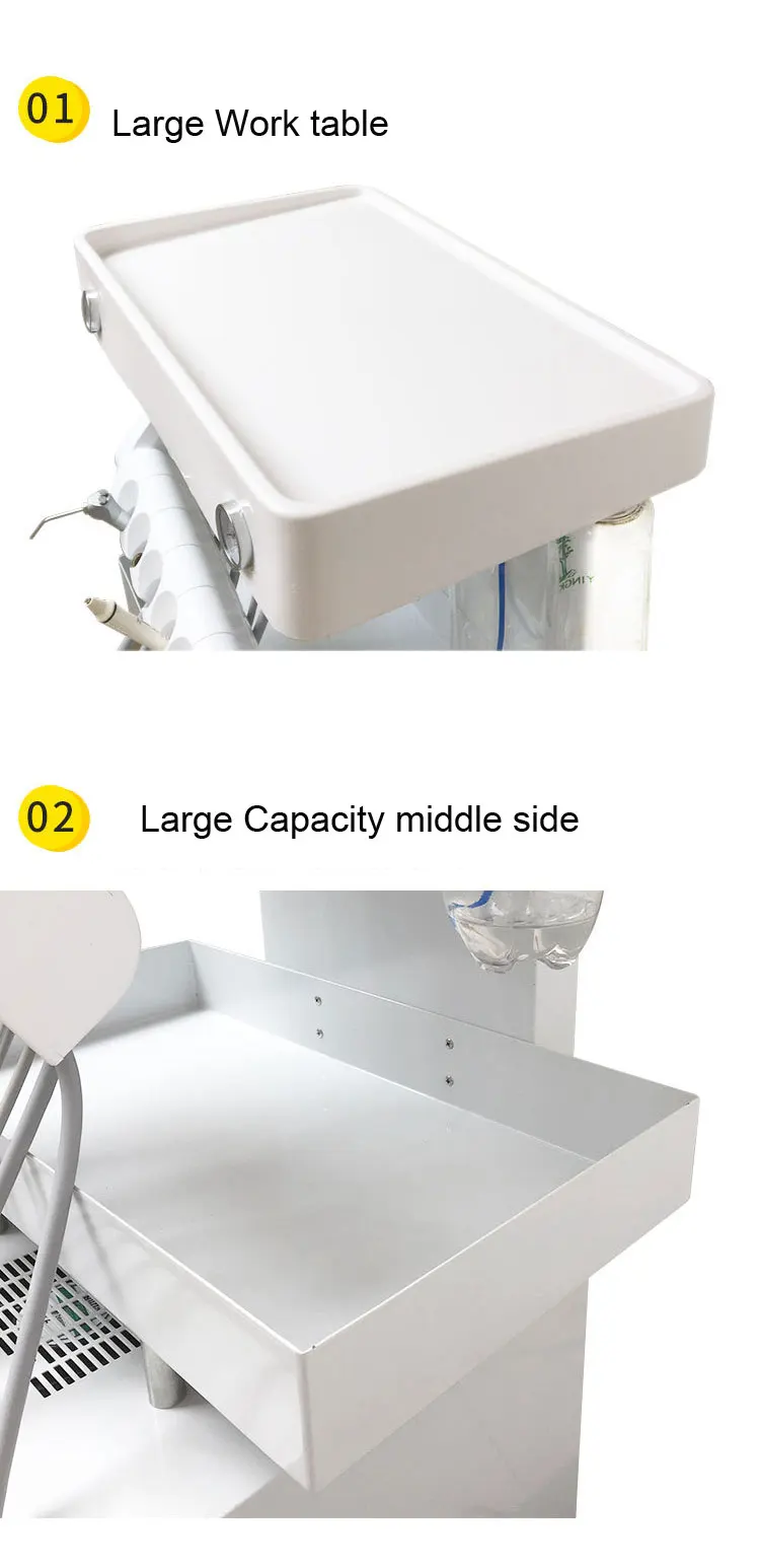 Veterinary Portable Equipment Chair Multifunctional Steel Dental Unit Dental Chair details