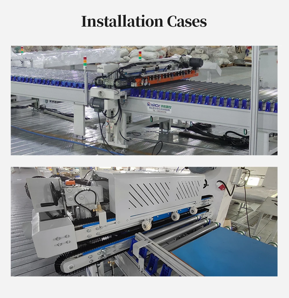 Customized aluminum fully automatic wood dust cleaning machine in Hongrui Factory manufacture