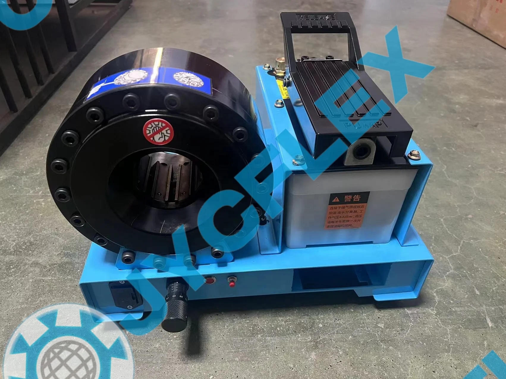 1 Inch air Pump Model Manual Hydraulic Hose Crimping Machine Small Size Pipe Pressing Tool