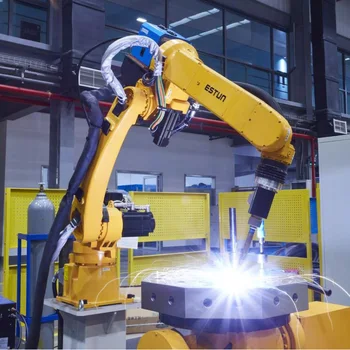 CNC WeldingRobot CRP Robot Fiber Laser Welders ESTUN Robot 3D Laser Welding Machine for Stainless Steel Pipe