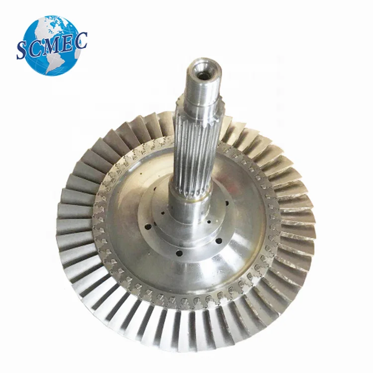 China Supplier Compressor Wheel Turbo Impeller Locomotive Compressor Wheel Turbine Blisk Turbocharger Parts