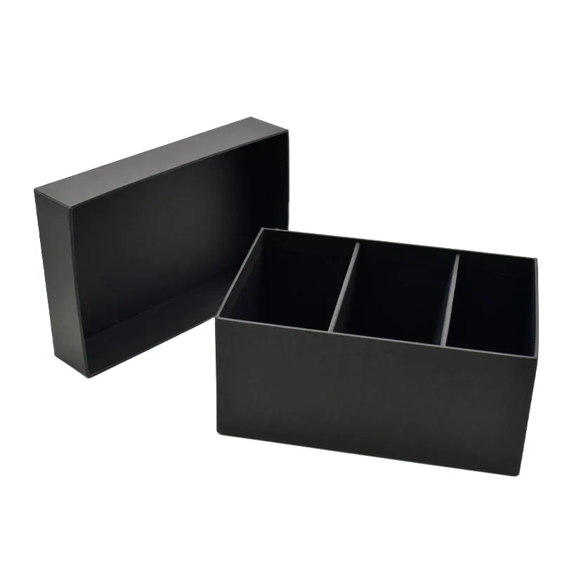 ISO9001 Luxury Chocolate Brown Gift Wrap Paper Box New Design Custom Logo Plate Printing Rigid Cardboard Package Embossing manufacture