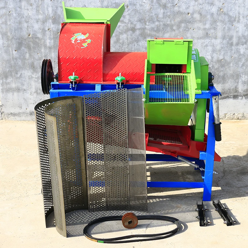 500kg/h Corn/ Sorghum/ Rice/soybeans Thresher Machine & Wheat Sheller ...