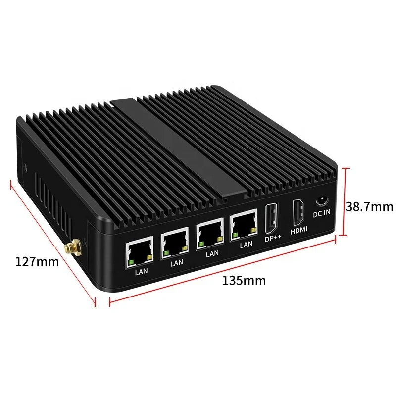 Mini Firewall Router Server Computer - Minitree M4-J6426L4 N100