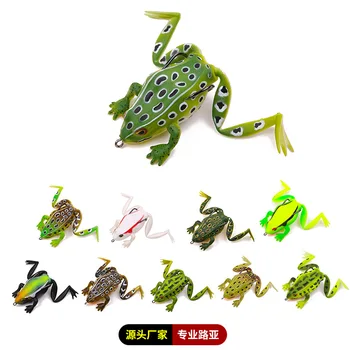Thunderfrog Artificial Soft Bait Plastic 6.5cm/17.2g Frog Lure Fishing Bionic Simulation Bait – Soft Lure – view 3