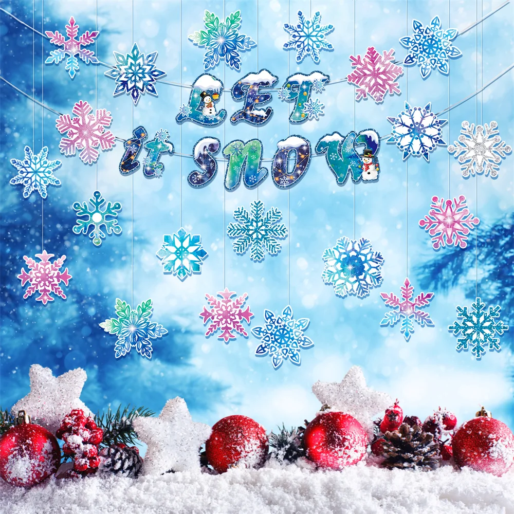 Winter Wonderland hotsell Glitter Snowflakes | Christmas| Yard Cards- UV High resolution Coroplast printing. HALF SHEET