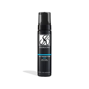 OEM ODM Self Tanning Mousse Vitamin C Self Tanner Foam Moisturizing Nourishing Natural Aloe Coconut Looking Dark Self Tanning