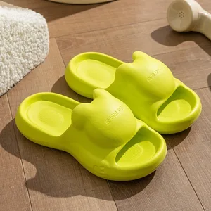 Summer New Indoor Home for Slippers for Children Thick Bottom Bathroom Bath Sandals with EVA Outsole Stock Availability