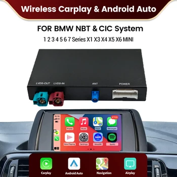 Wireless Carplay & Android Auto for BMW NBT/EVO/CIC/CCC