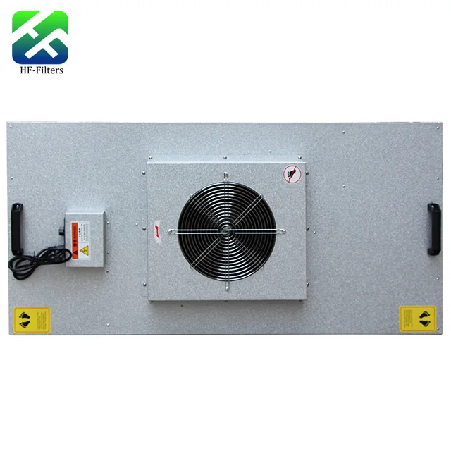 Hfilters factory supply high quality h13 h14 u15 ffu hepa filter with fan for Clean room