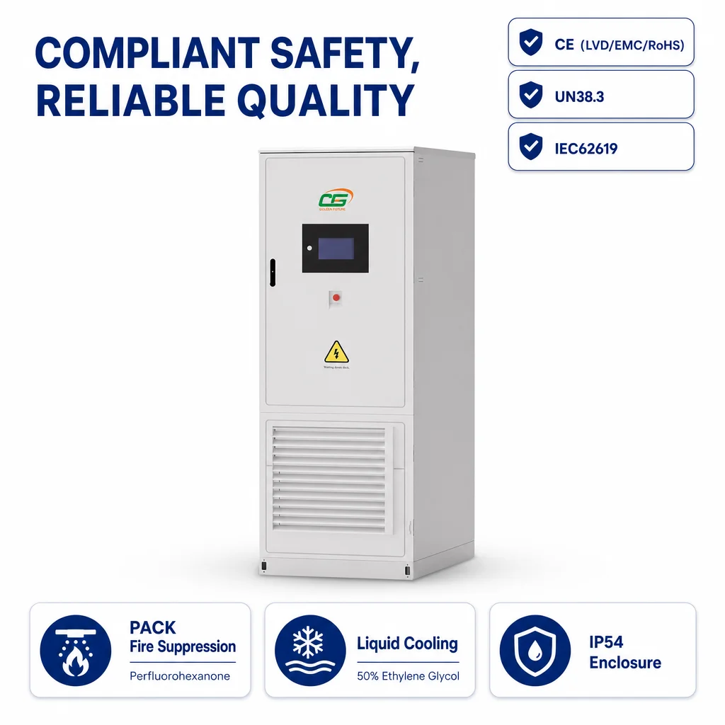 product ces 261 l all in one industrial power station 125kw 261kwh lifepo4 battery for ci energy storage system-2