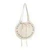 sac rond en toile
