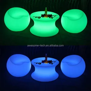 RGB LED Bar Furniture Remote Control Counter Light for Home Bar Outdoor Hotel Weddings & Parties Made of Plastic