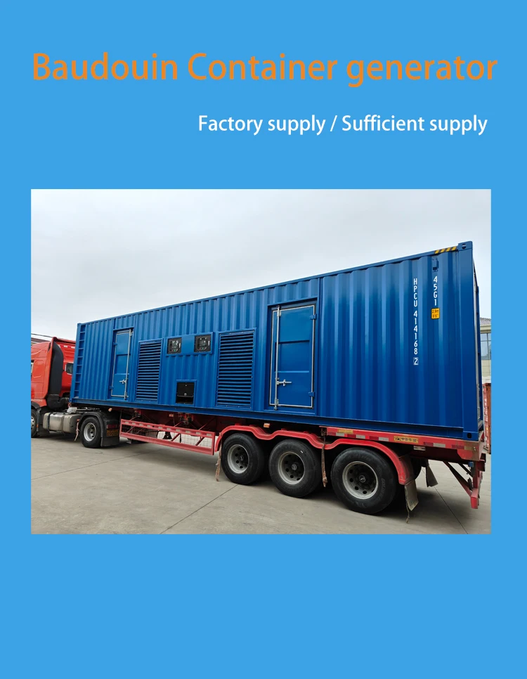 40FT Container Diesel Generators - Reliable Power Solutions
