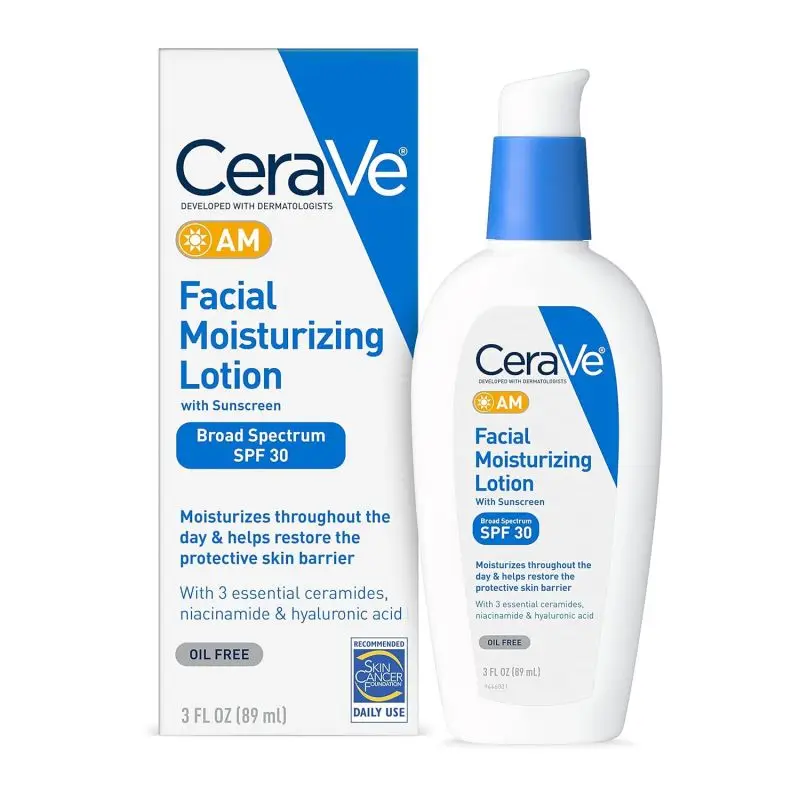 CeraVe Creme hidratante-para-espuma Limpador hidratante Removedor de maquiagem e lavagem facial com ácido hialurônico