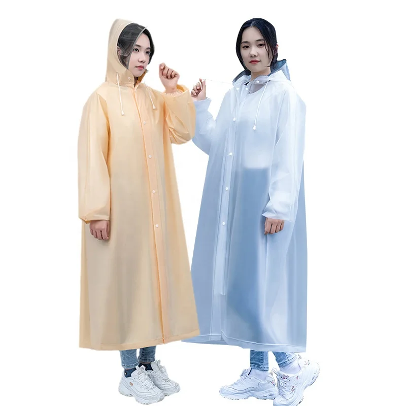 Raincoats bicycle car long full body single female models adult outdoor rain coat poncho