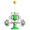 Hanging Wheel Cat Interactive Toy - Green