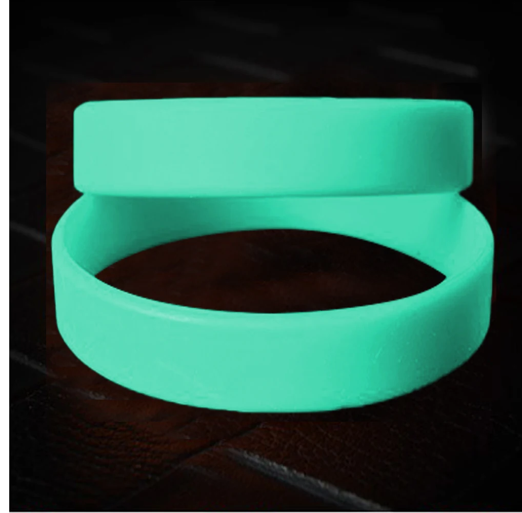Ecofriendly Printed Custom Silicone Wristband Rubber Bracelet Wrist