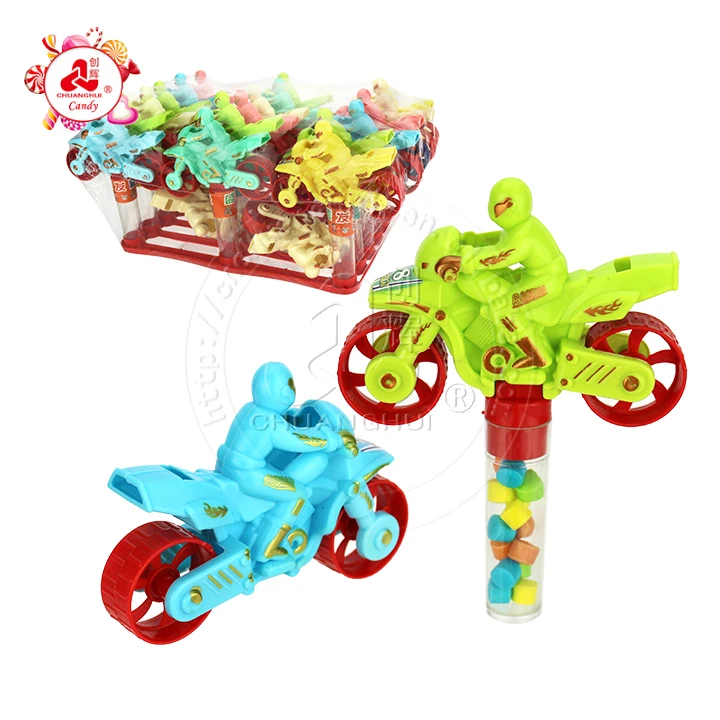 motorcycle toy candy