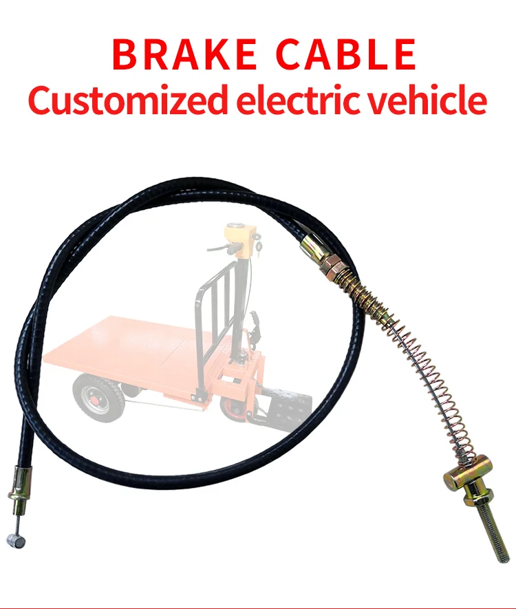 Custom Any Size Brake Cable With Spring Brake Line Engineering Electric