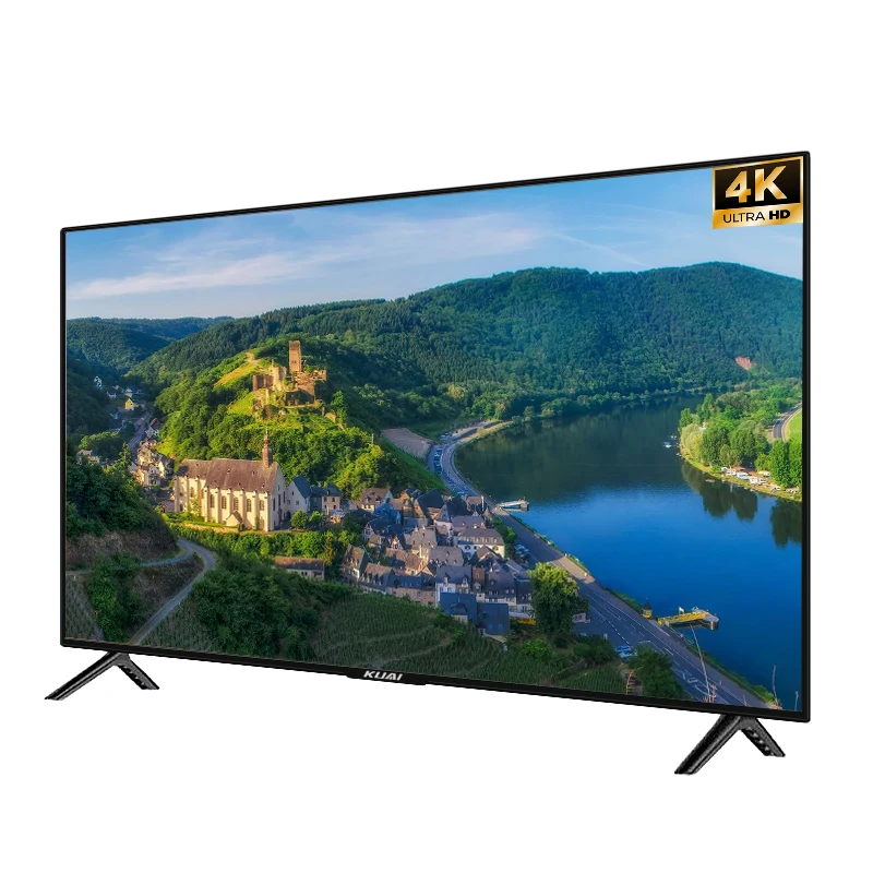 Android Flat Screen Tv 43 Inch Smart  Tv 55 65 75 Inch 4k OEM USB TV