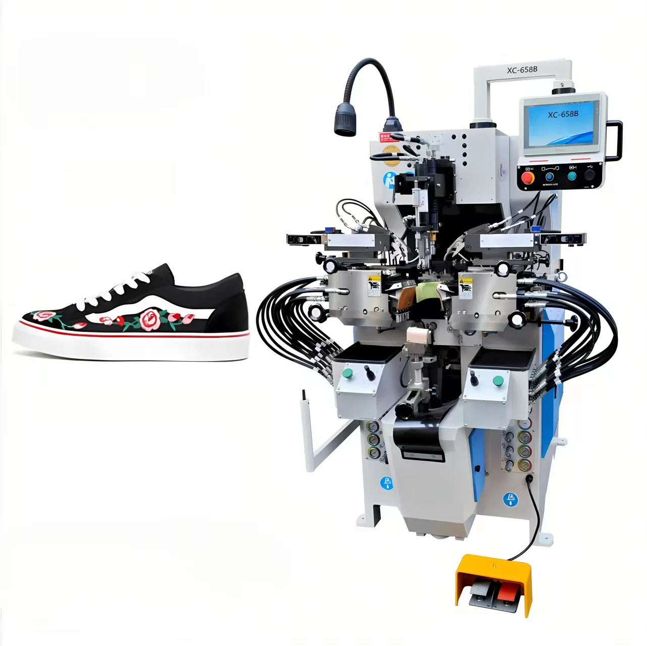 XUCHANG Automatic Side Heel Lasting Machine Factory Price Computer