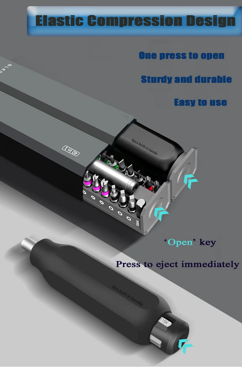 40 In1 Screw Driver Kit Multipurpose Bits Precision