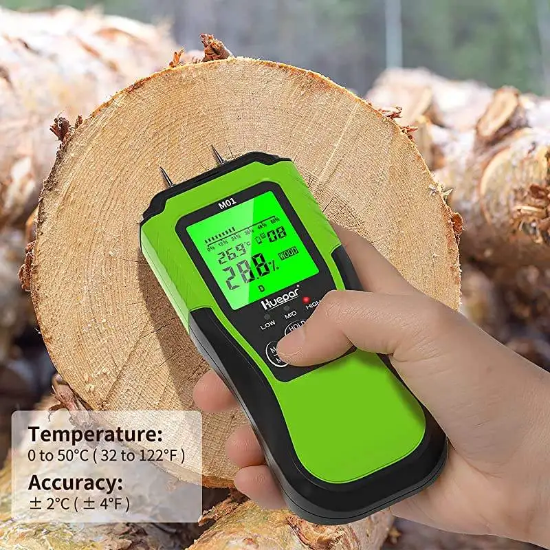 Mastech MS6900 Digital Wood Timber Moisture Meter Tester