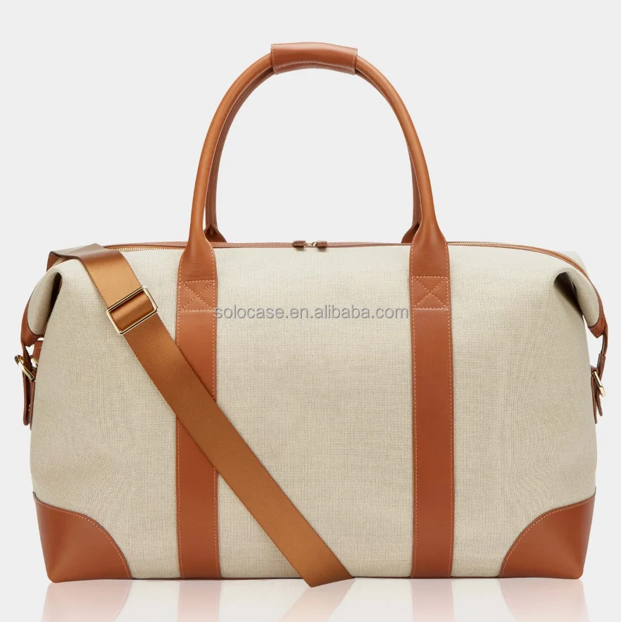 Sport Gym Travel Linen Duffel Bag