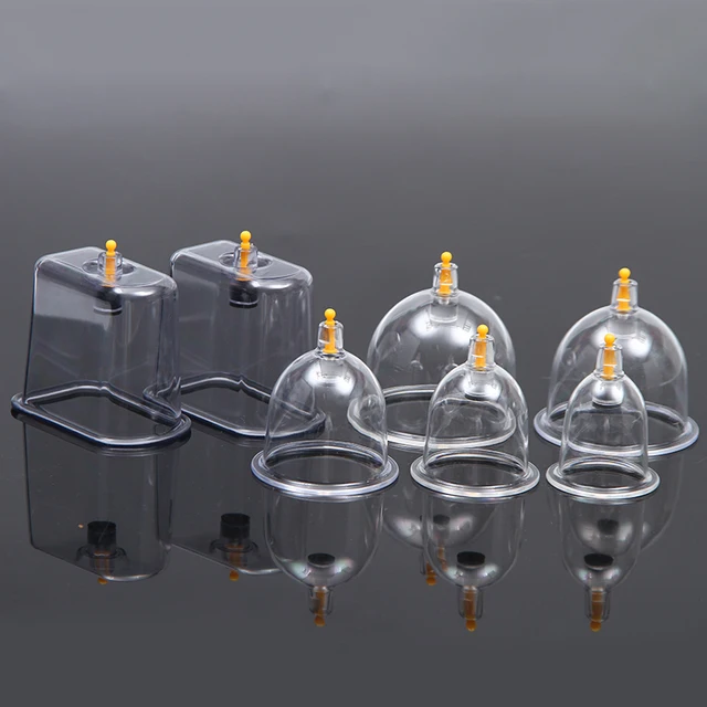 Wholesale Pricing Chinese Traditional Plastic B00-B7 Hacamat Cupping Hijama Cups for Body and Face Safety Features