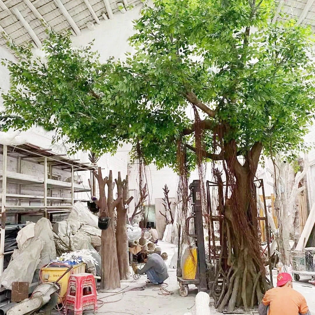 ultimo disegno di grandi alberi artificiali all'aperto grande a buon  mercato artificiale ficus albero per la decorazione del giardino