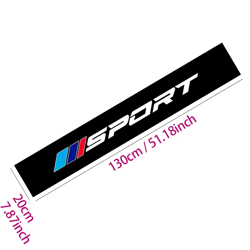 Custom Logo Car Windshield Decal Front Rear Windshield Window Banner Vinyl Decal Stickers for Car Windshield Banner