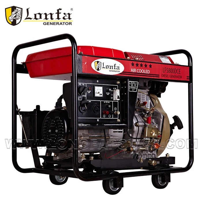 Kirloskar Alternator V-Twin Double Cylinder 10KVA Portable Gasoline/Petrol Generator Price