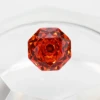 Red- Octagon Rose Cut