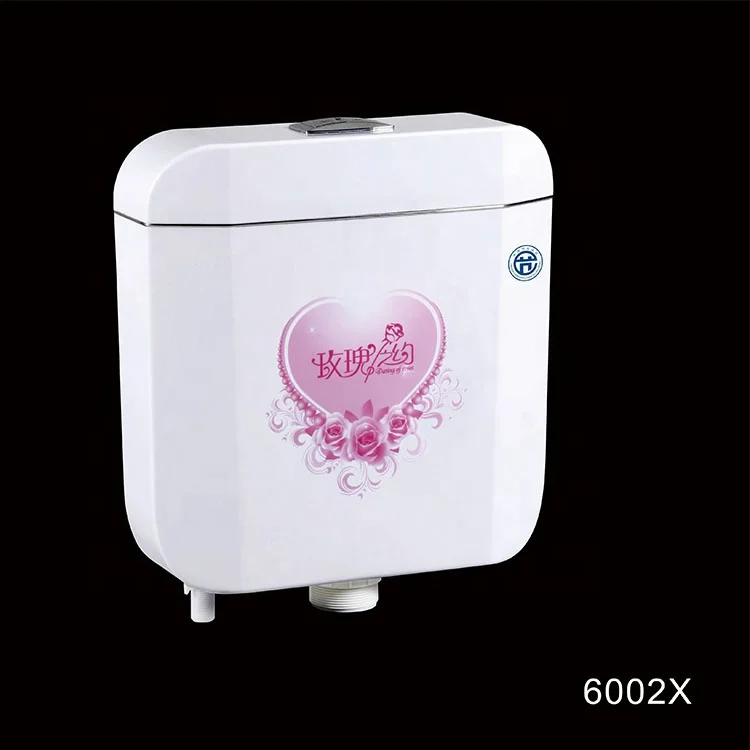 Wc Plastic Cistern Slim Flush tank Plastic Toilet Dual  Flush tank