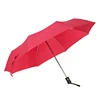 Parapluie pliant rouge coupe-vent