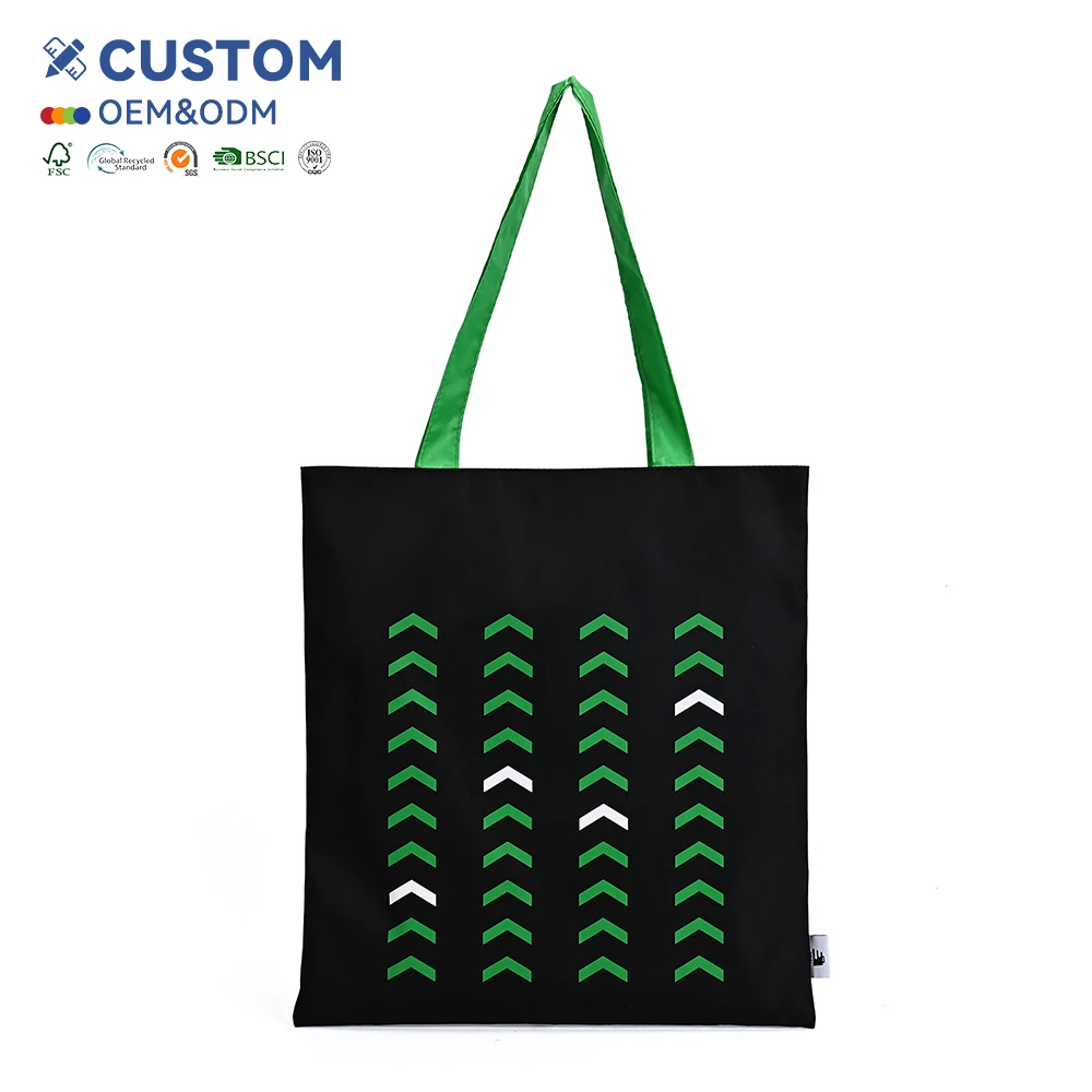 Hot Selling Custom Promotional Reusable Carrier Bags China Supplier Cheap Tote Shopper Polyester Bag