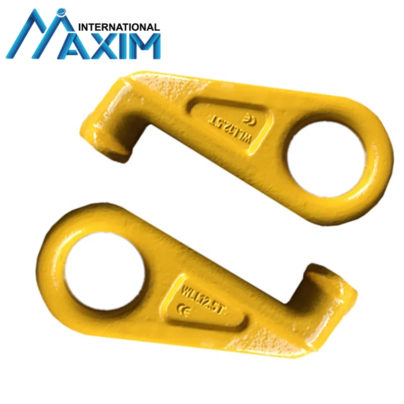 LR Type Forged Alloy Steel Lifting Container Lug Hooks