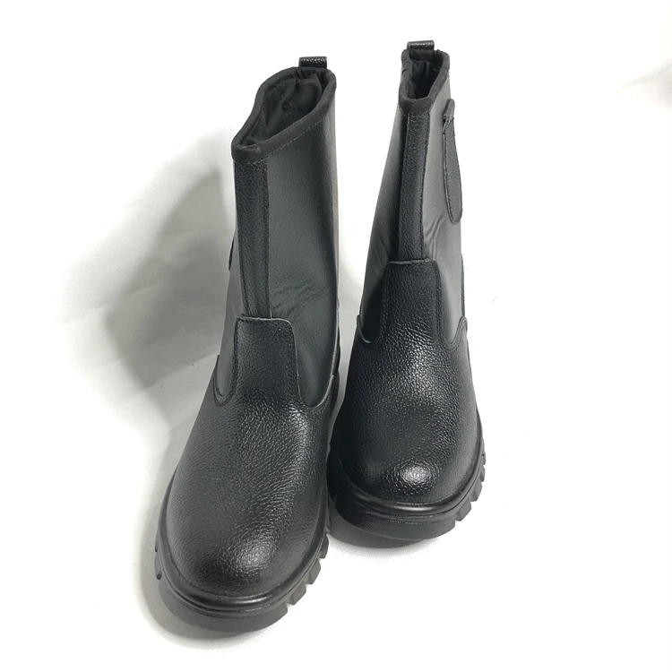 Новый продукт с высоким берцем черного анти-Убойные Антистатическая обувь с электростатической защитой