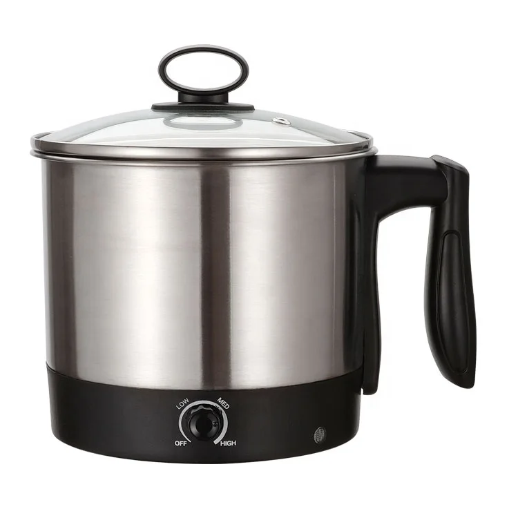 Free Sample Factory Mini Portable Stainless Steel Multi Travel Instant Electric Noodle Cooker