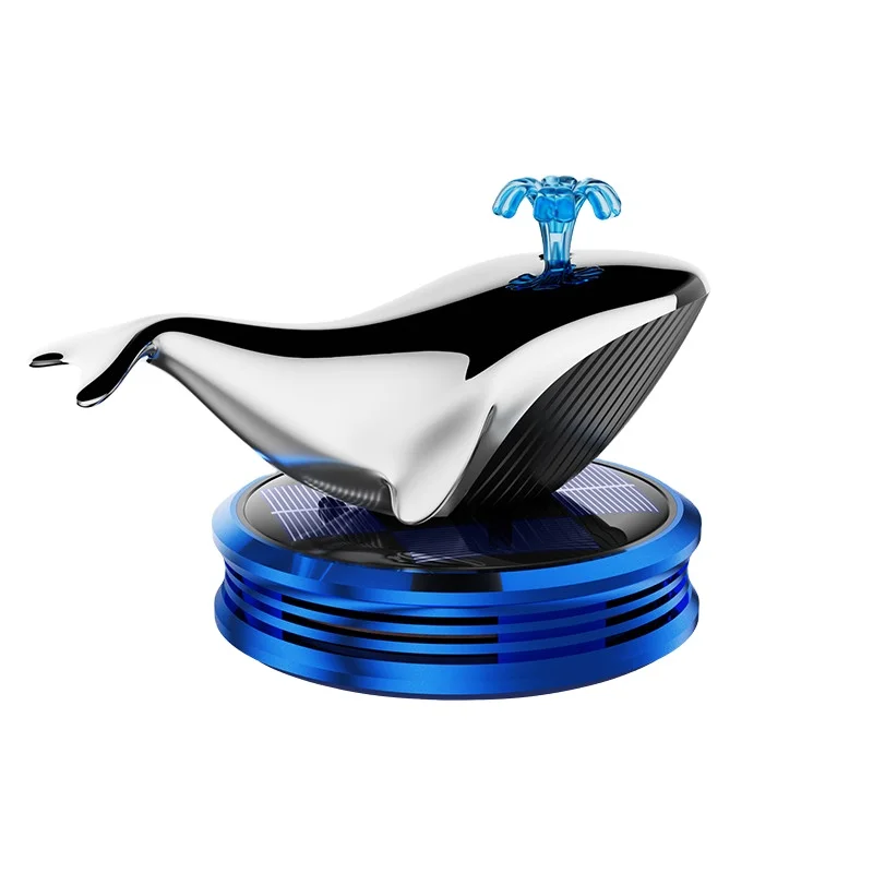 Vehicle Whale Model Simulation Modeling Aromatherapy Solar Perfume Car Air Fresheners Solar Car Fragrance