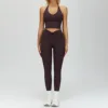 Tank tops+ Leggings-Purple