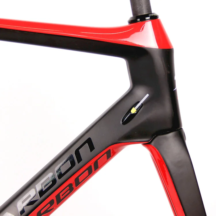 カーボンロード自転車フレーム + フォーク、700cエアロロードバイク 