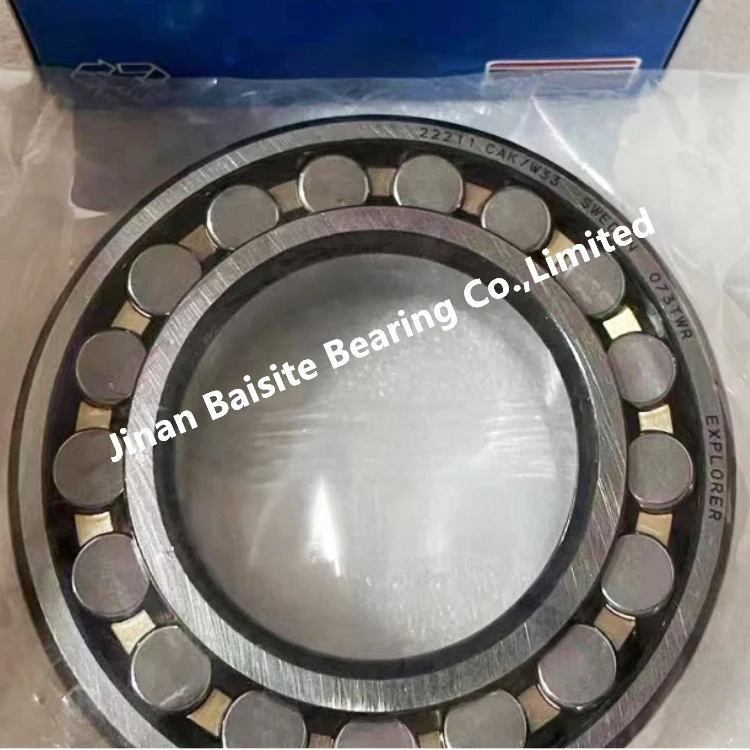 22211 EK/C3 CA/W33 Spherical Roller Bearing for Power Transmission